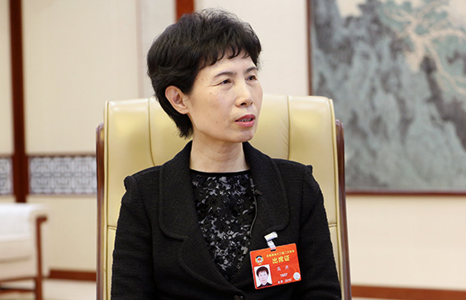 全國政協(xié)委員、中國貿(mào)促會會長高燕：推動全方位對外開放 促進外貿(mào)穩(wěn)中提質(zhì)